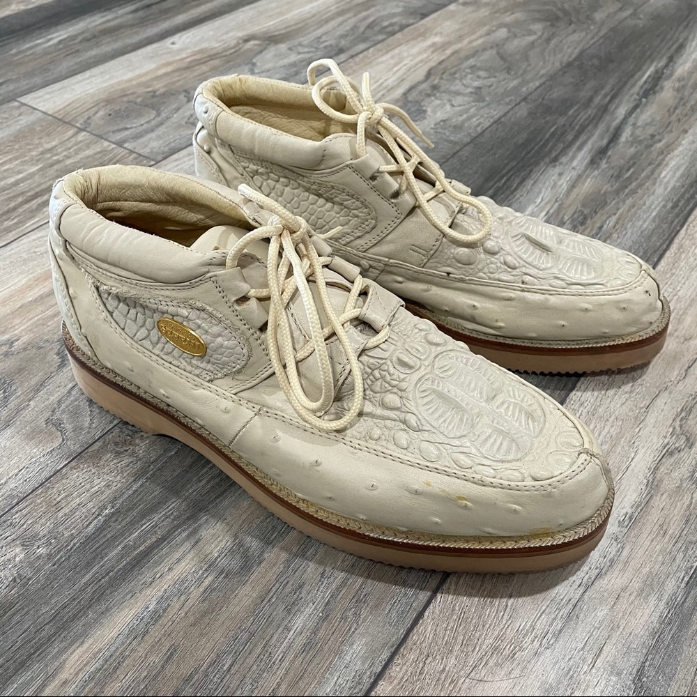 Sefeni Alligator/ Ostrich Casual Boots